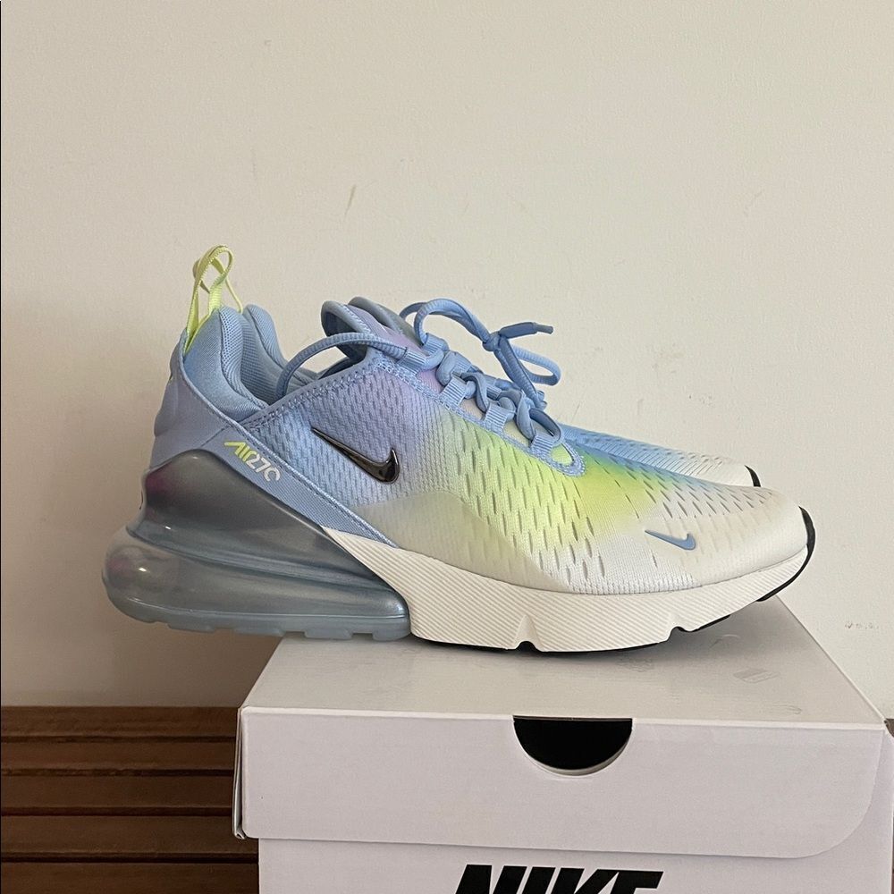 Nike Air Max 270 Aluminum/Metallic Silver US Women 7.5/UK 5/EU 38.5(IB7937-468) - Picture 6 of 12